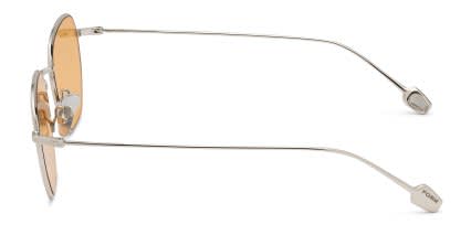 FORK Cutoff Silver, Orange glasses - Silver / Orange - Side View
