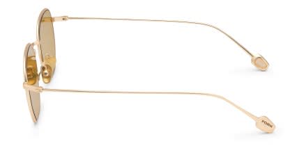 FORK Cutoff Gold, Green glasses - Gold / Green - Side View