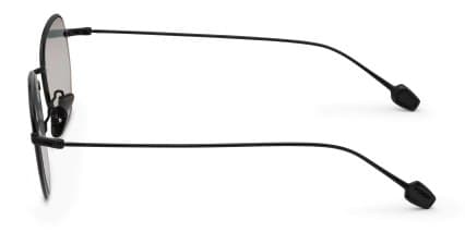 FORK Cutoff Black glasses - Black - Side View