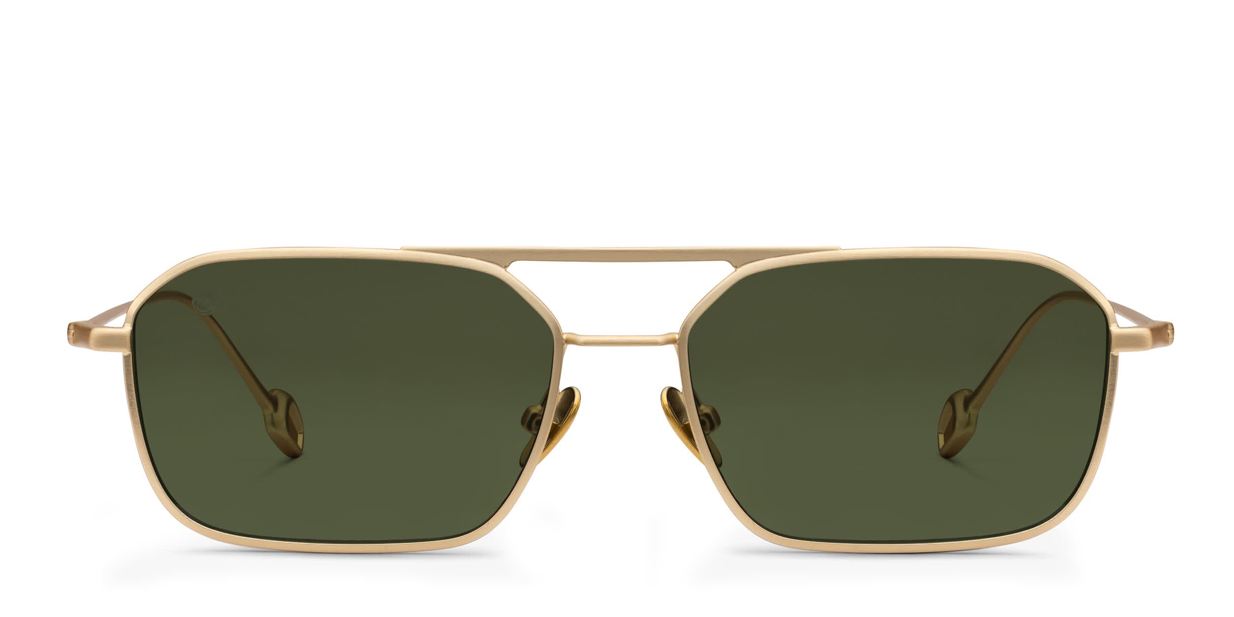 FORK Overnight Gold glasses - Gold - Frontal View