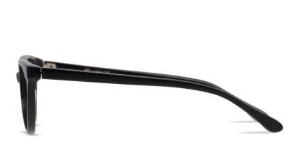 Muse X Hilary Duff Hetty Shiny Black glasses - Shiny Black - Side View