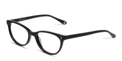 Muse X Hilary Duff Hetty Shiny Black glasses - Shiny Black - Angle View