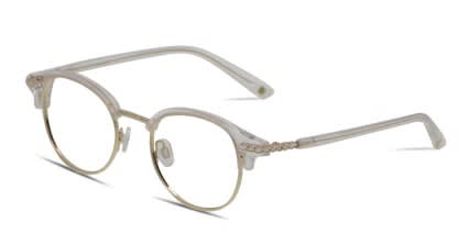 Muse X Hilary Duff Eleanor Clear, Gold glasses - Clear / Gold - Side View