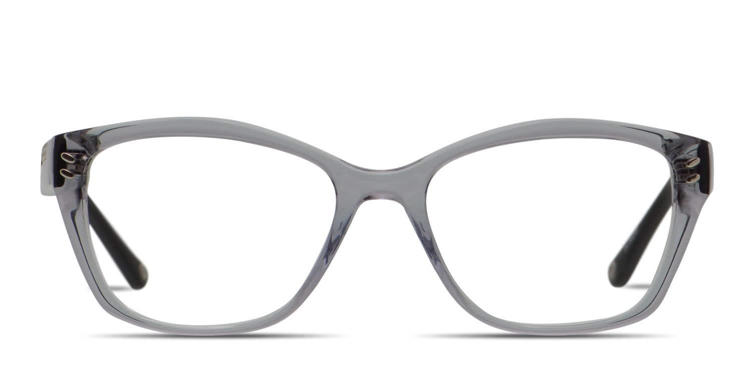 Muse X Hilary Duff Sophie Gray, Clear, Black glasses - Gray / Clear / Black - Frontal View