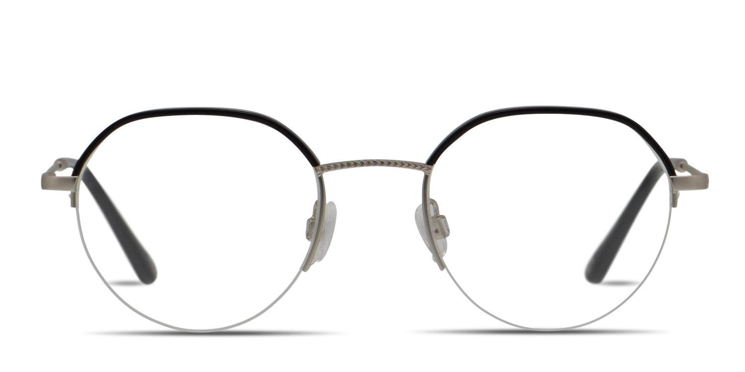 Muse X Hilary Duff Frida Black, Silver glasses - Black / Silver - Frontal View