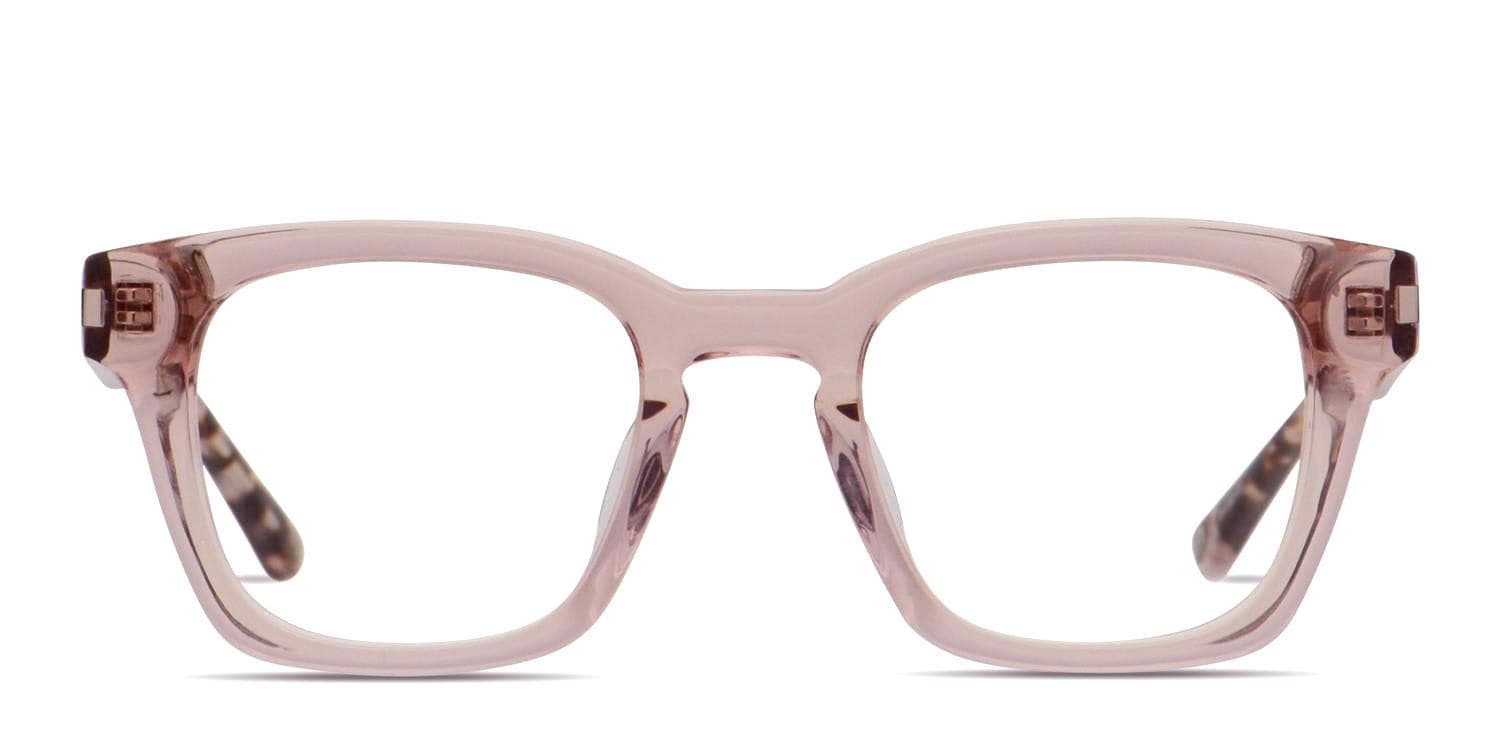 極美品　FOXEY 39116 GRACE TURTLE ベージュピンク Muse X Hilary Duff Grace Pink/Clear/Tortoise Prescription Eyeglasses