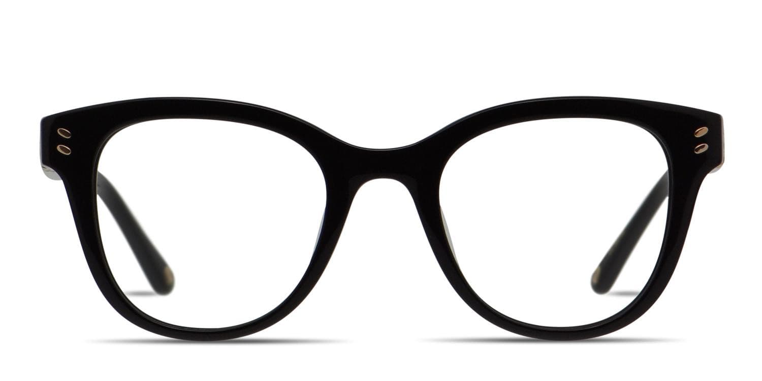 Muse Makayla Shiny Black Eyeglasses | Includes FREE Rx Lenses