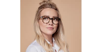 Muse X Hilary Duff Gloria Tortoise, Green glasses - Tortoise / Green - Angle View