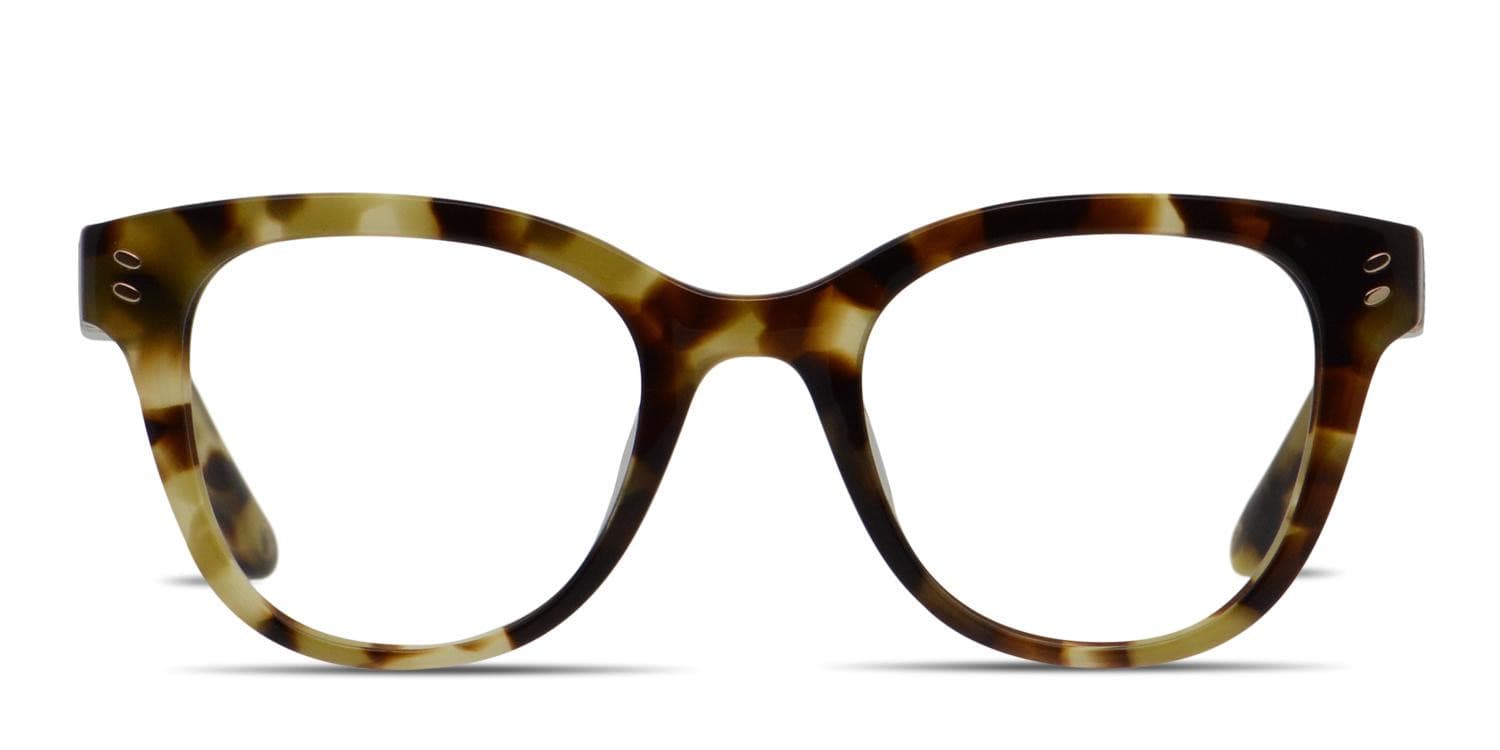 Muse X Hilary Duff Gloria Tortoise, Green glasses - Tortoise / Green - Frontal View