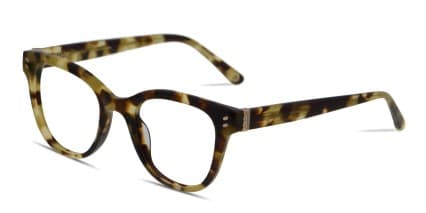 Muse X Hilary Duff Gloria Tortoise, Green glasses - Tortoise / Green - Side View