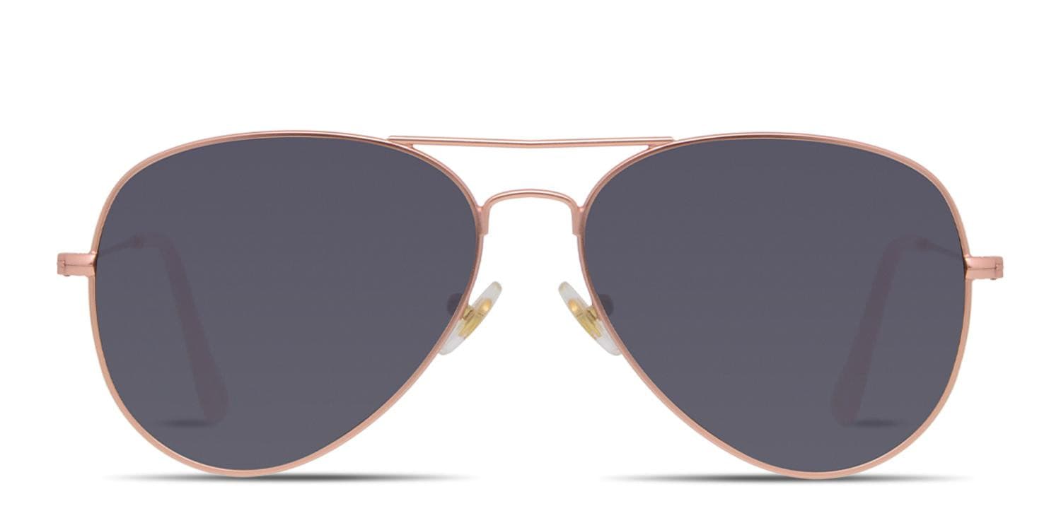 Muse X Hilary Duff Joan Pink glasses - Rose Gold - Frontal View