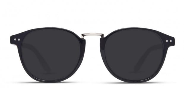 Muse X Hilary Duff Margaret Black Prescription Sunglasses - 50