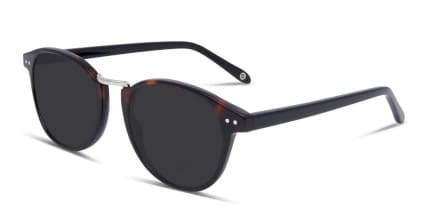 Muse X Hilary Duff Margaret Tortoise, Black glasses - Tortoise / Black - Angle View