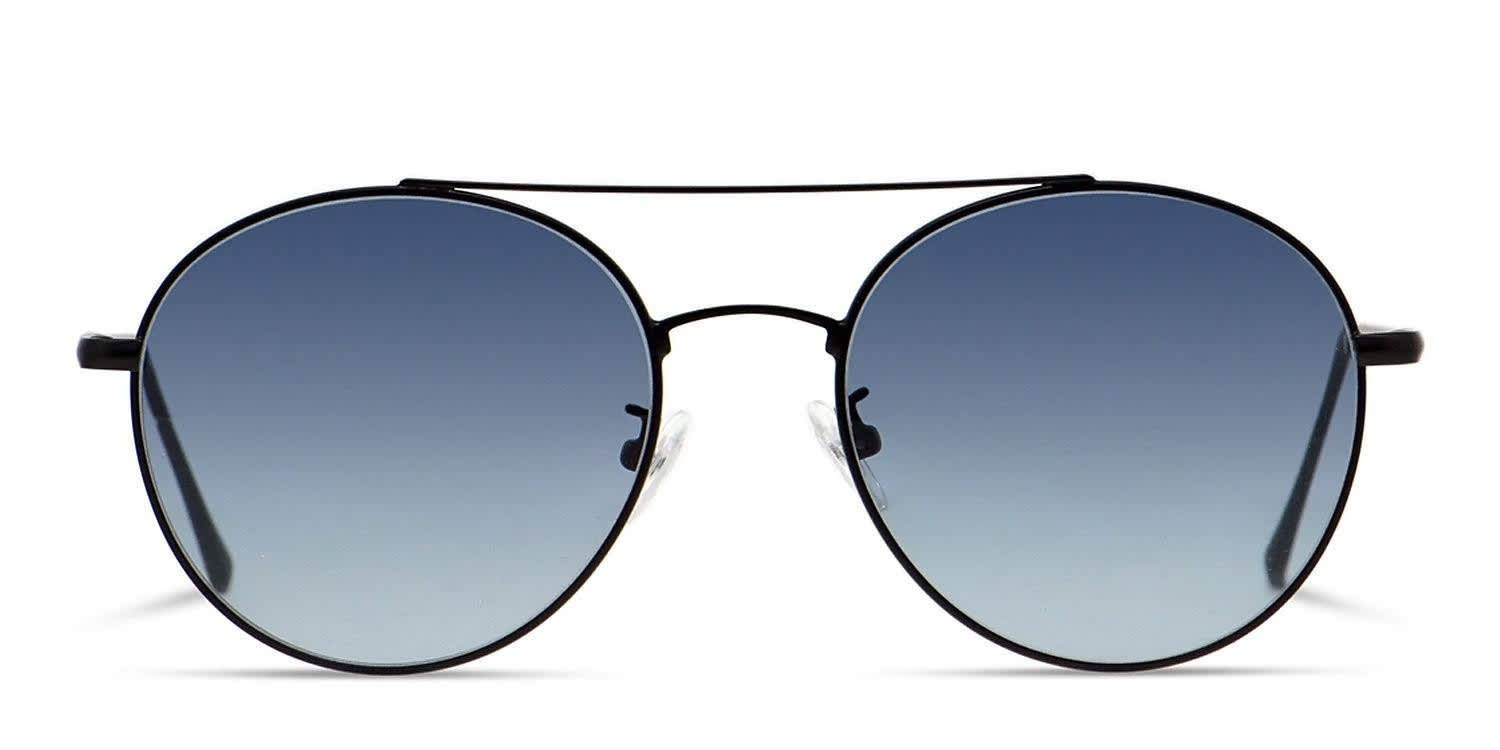 Muse X Hilary Duff Lucille Black glasses - Black - Frontal View