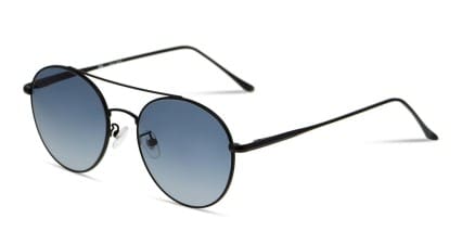 Muse X Hilary Duff Lucille Black glasses - Black - Angle View