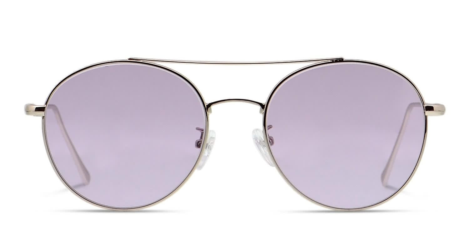 Muse X Hilary Duff Lucille Silver glasses - Silver - Frontal View