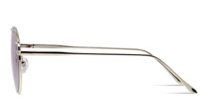 Muse X Hilary Duff Lucille Silver glasses - Silver - Side View