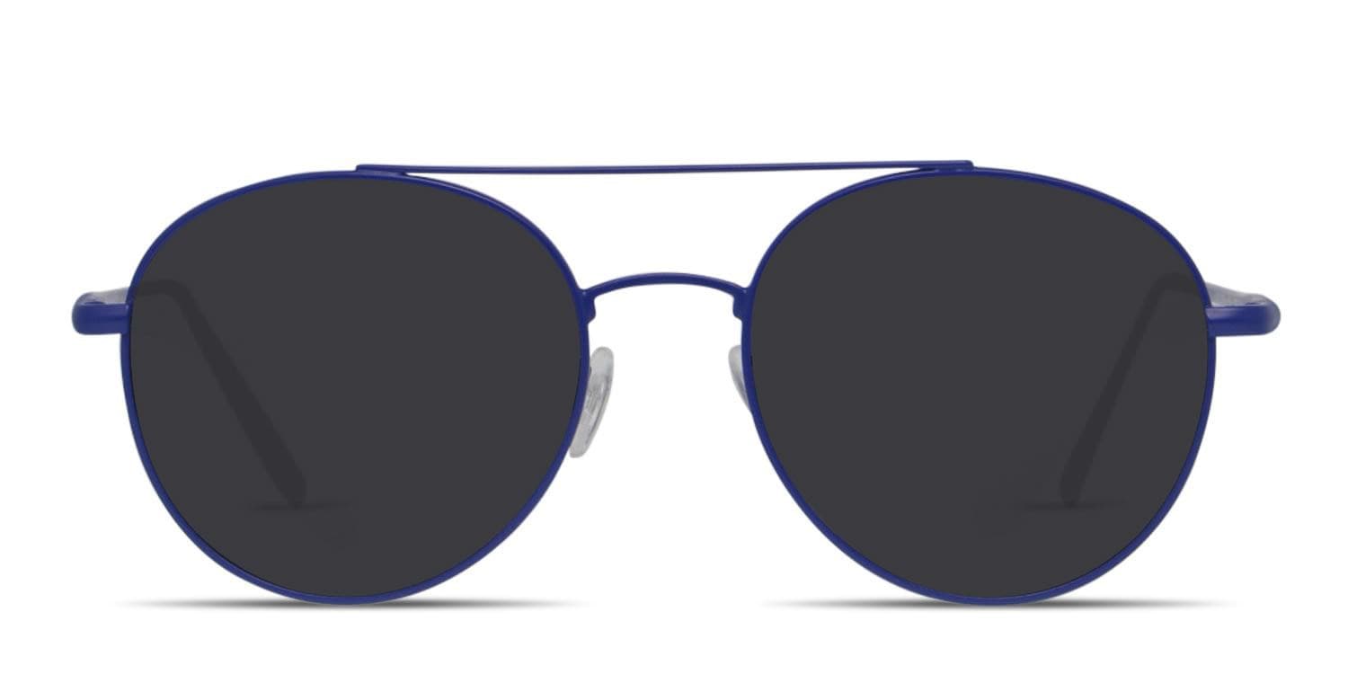 Muse X Hilary Duff Lucille Blue glasses - Blue - Frontal View