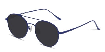 Muse X Hilary Duff Lucille Blue glasses - Blue - Angle View