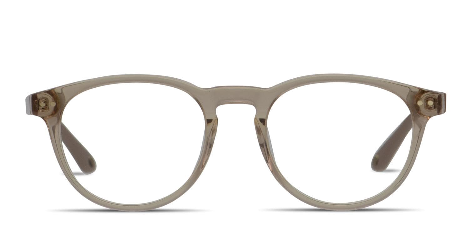 Muse X Hilary Duff Marilyn Clear/Beige w/Clip-On glasses - Clear / Beige - Frontal View