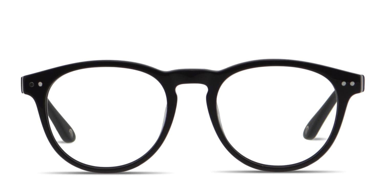 Muse X Hilary Duff Marilyn Shiny Black w/Clip-On glasses - Shiny Black - Frontal View