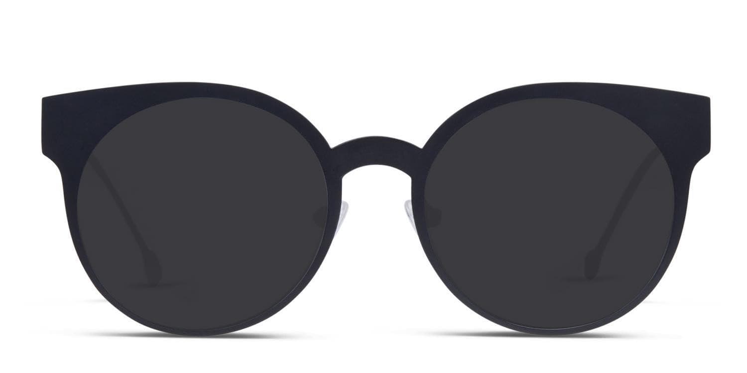 Muse X Hilary Duff Jane Black glasses - Black - Frontal View