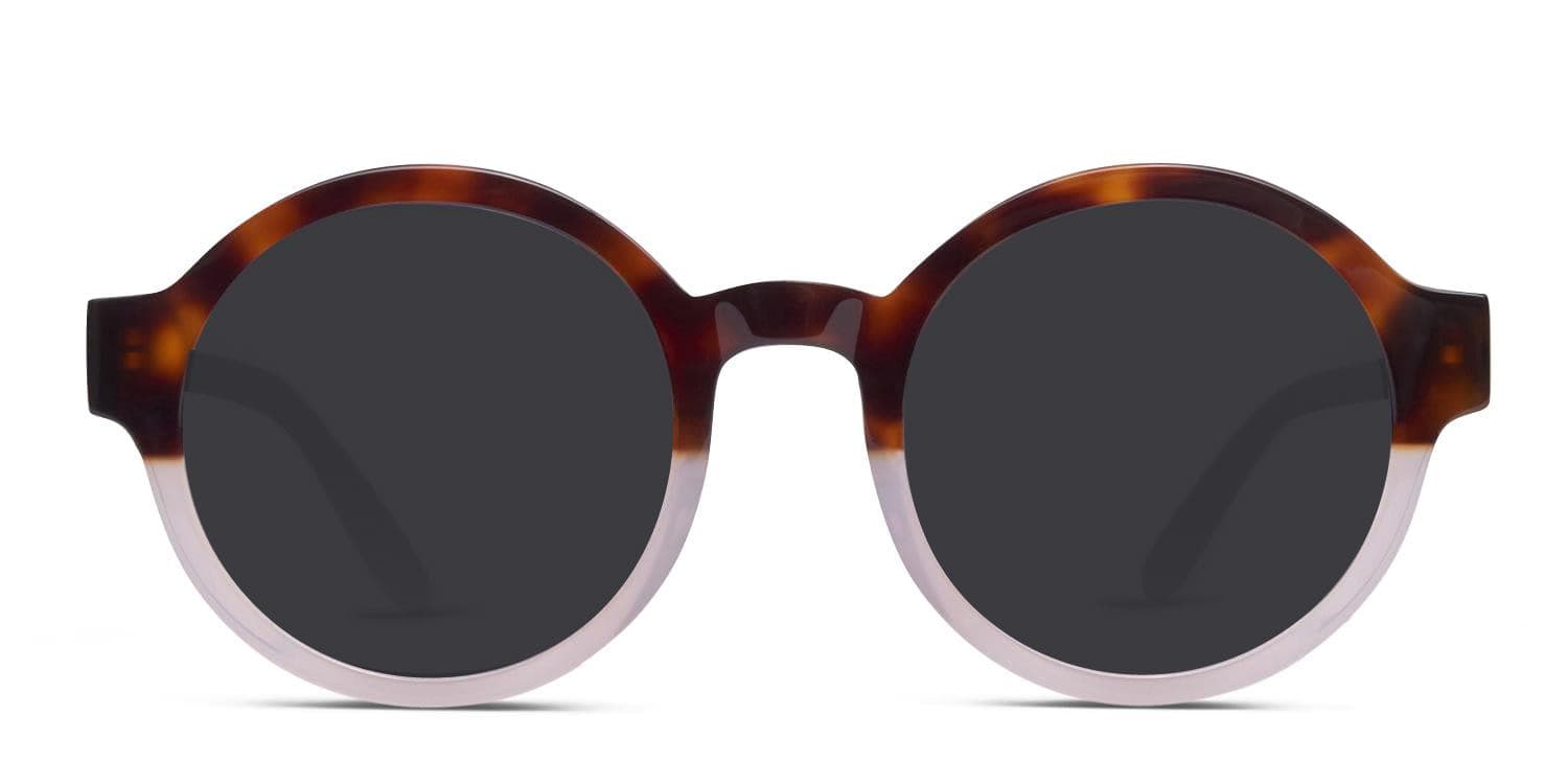 Muse X Hilary Duff Anna Tortoise, Pink glasses - Tortoise / Pink - Frontal View