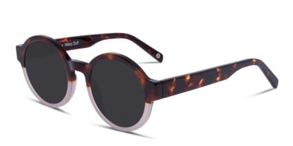 Muse X Hilary Duff Anna Tortoise, Pink glasses - Tortoise / Pink - Angle View