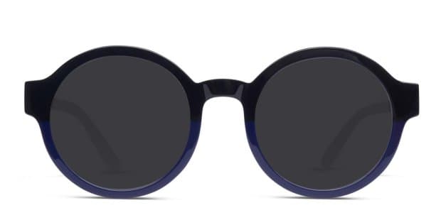 Muse X Hilary Duff Anna Black, Blue Prescription Sunglasses  display picture 2