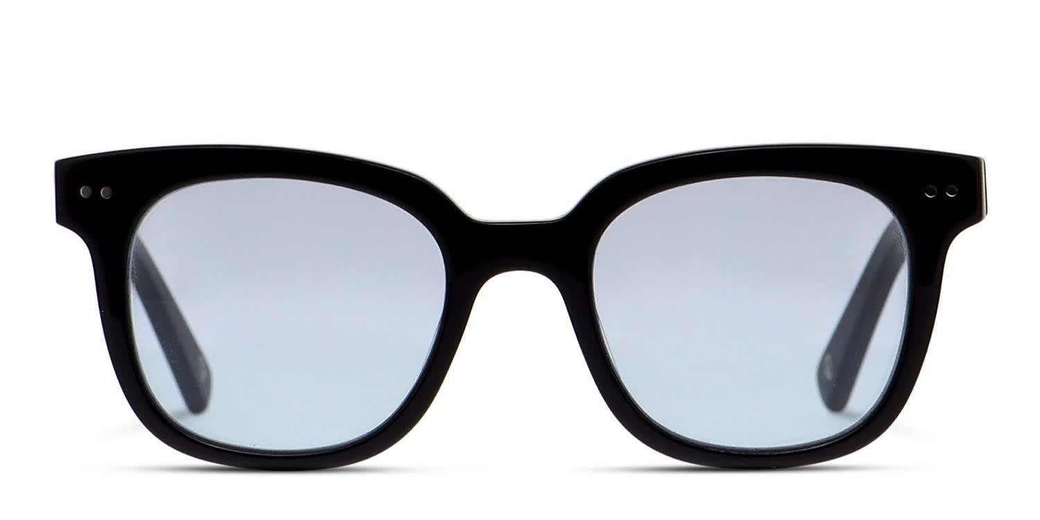 Muse X Hilary Duff Clara Black glasses - Shiny Black - Frontal View