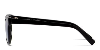 Muse X Hilary Duff Clara Black glasses - Shiny Black - Side View