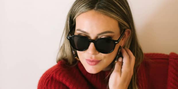 Muse X Hilary Duff Diana Shiny Black Glitter