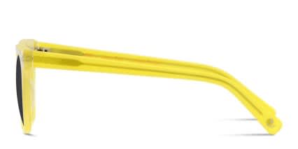 Muse X Hilary Duff Stevie Yellow, Clear glasses - Yellow / Clear - Side View
