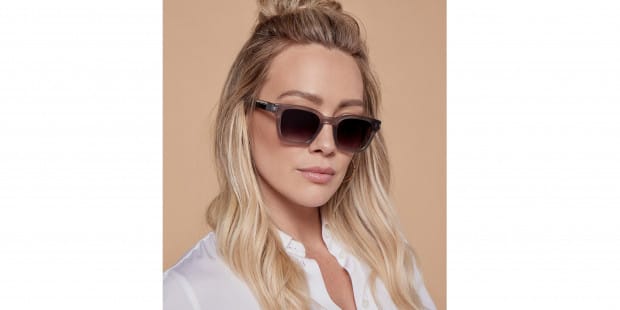 Muse X Hilary Duff Grace Gray/Clear/Black/Silver Prescription