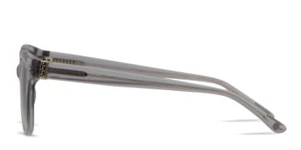 Muse X Hilary Duff Gloria Gray, Clear glasses - Gray / Clear - Side View