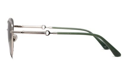 Amelia E. Brielle Silver glasses - Silver - Side View
