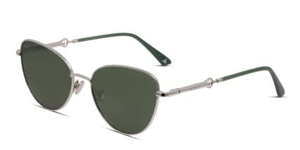 Amelia E. Brielle Silver glasses - Silver - Angle View