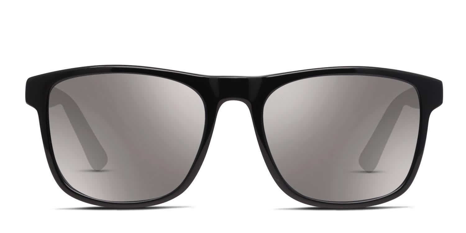 Revel Court Shiny Black glasses - Shiny Black - Frontal View