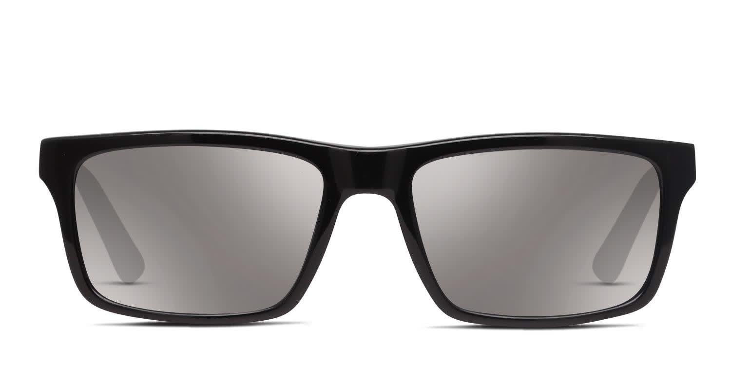 Revel Par Shiny Black glasses - Shiny Black - Frontal View