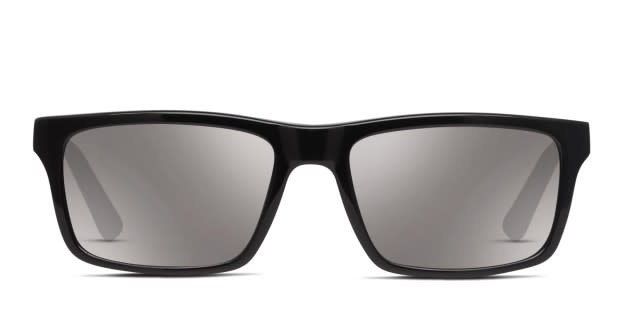 Revel Par Shiny Black Prescription Sunglasses 50 Off Lenses
