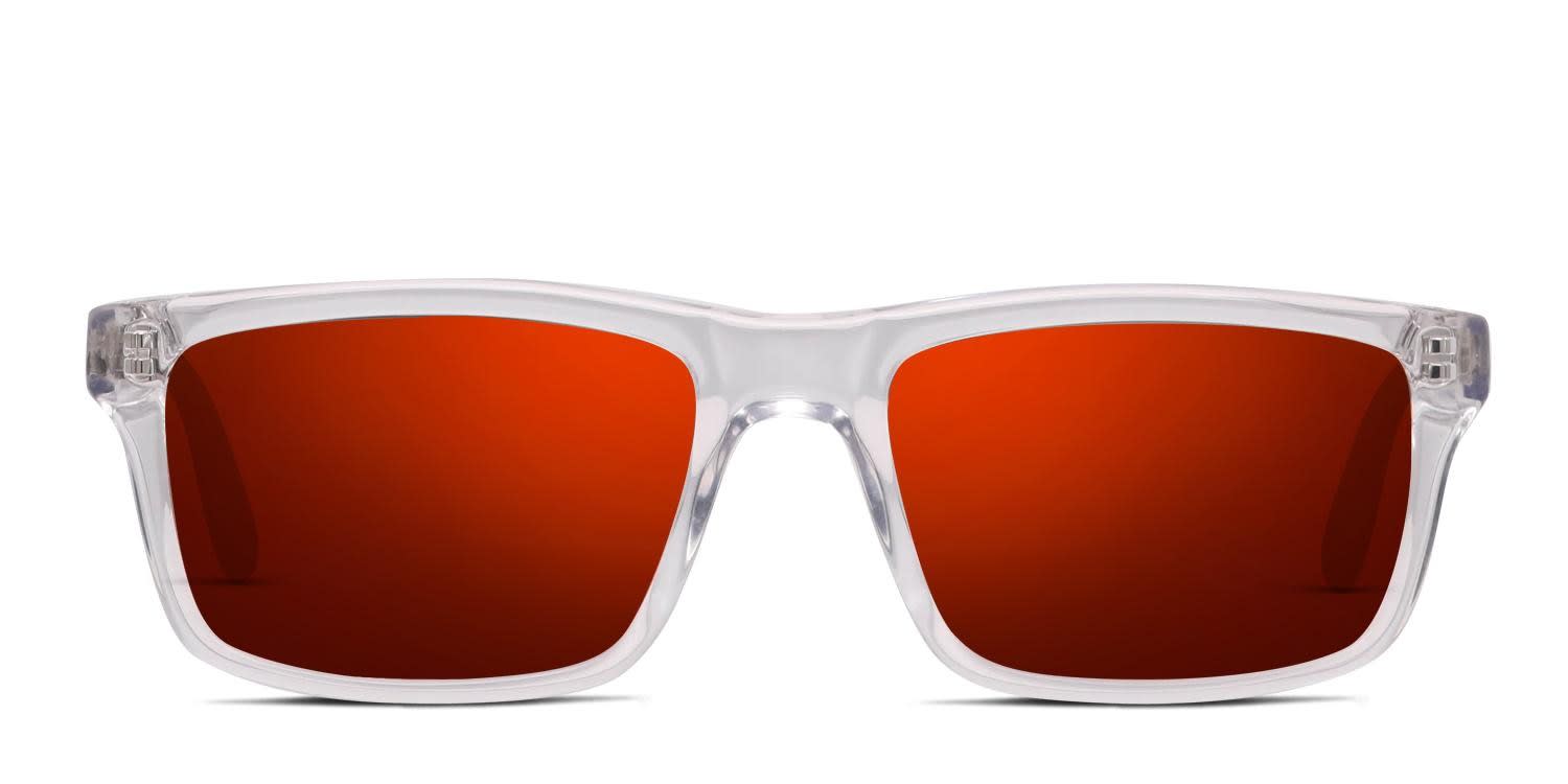 Revel Par Clear glasses - Clear - Frontal View