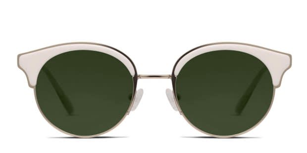Amelia E. Luanna White, Gold Prescription Sunglasses - 50  display picture 1
