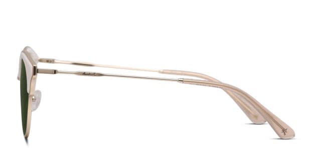 Amelia E. Luanna White, Gold Prescription Sunglasses - 50  display picture 1