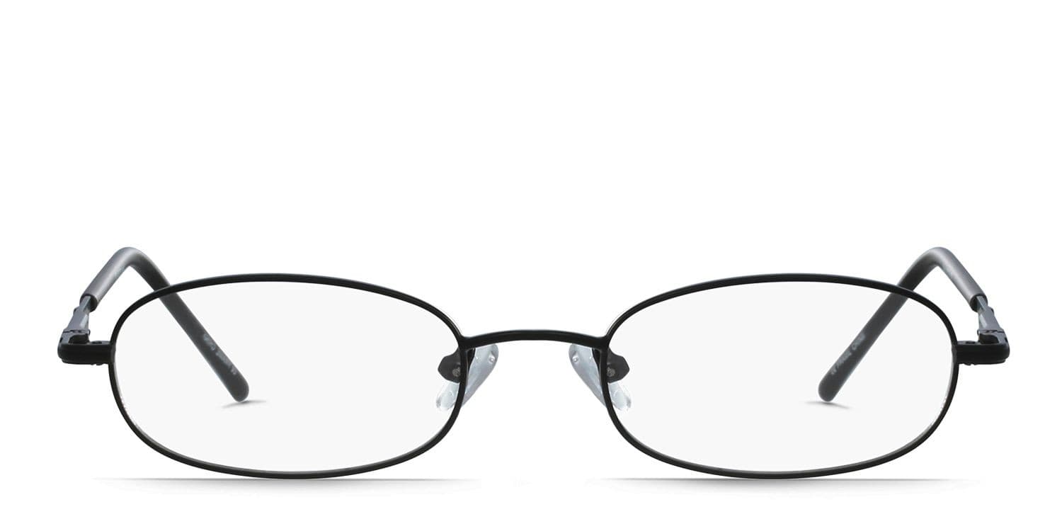 Jaime Black glasses - Black - Frontal View