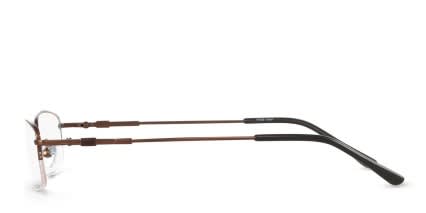 Detroit Brown glasses - Brown - Side View