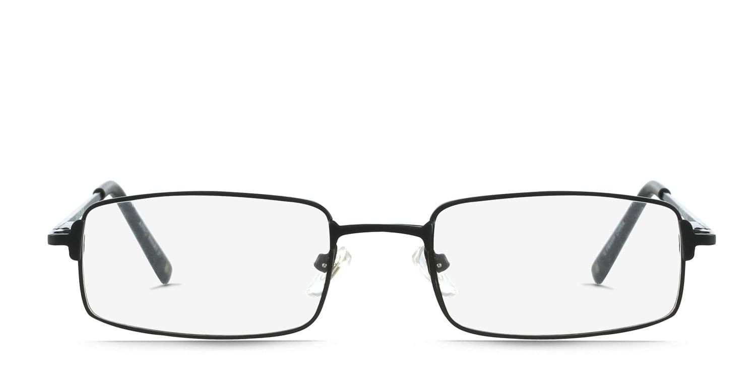 Earl Black glasses - Black - Frontal View