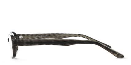 Harvard Gray glasses - Gray - Side View