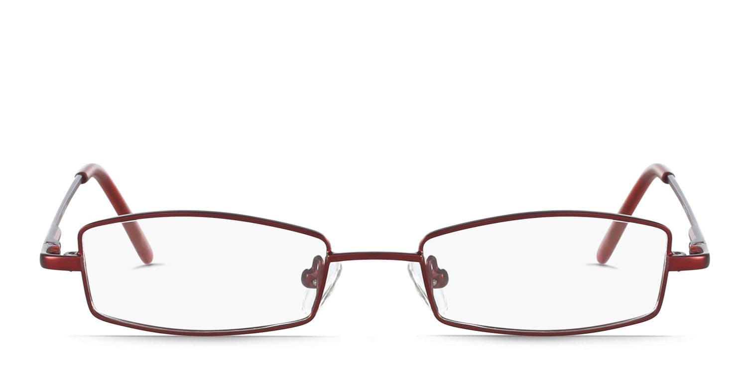 Sherrie Burgundy w/Red Eyeglasses | Includes FREE Rx Lenses
