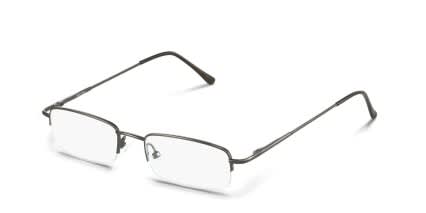 Charm Gunmetal glasses - Gunmetal - Angle View