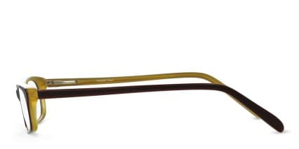 Joey Brown/Yellow Kids glasses - Brown / Yellow - Side View